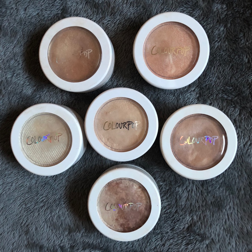 🌷SPRING SALE🌷 6 Colourpop Super Shock Highlights